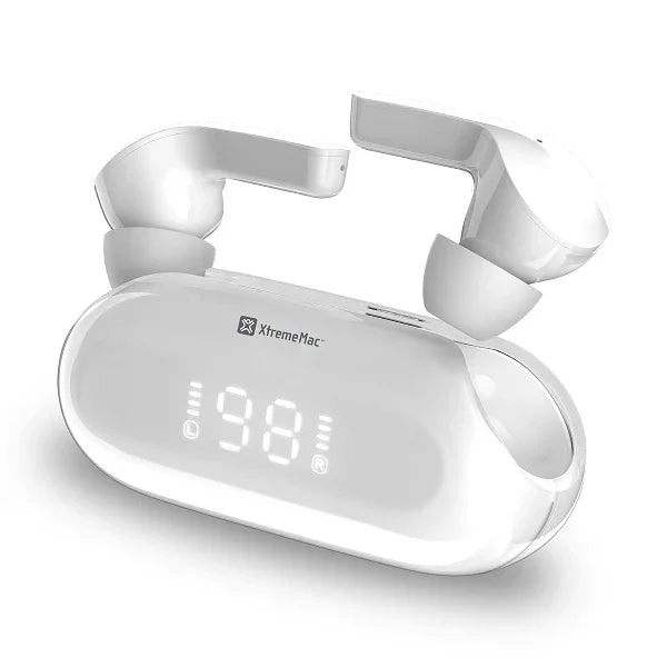 XtremeMac X-Twist Wireless Earphones With Battery Display - Tashqila XtremeMac X-Twist Wireless Earphones With Battery Display - Tashqila